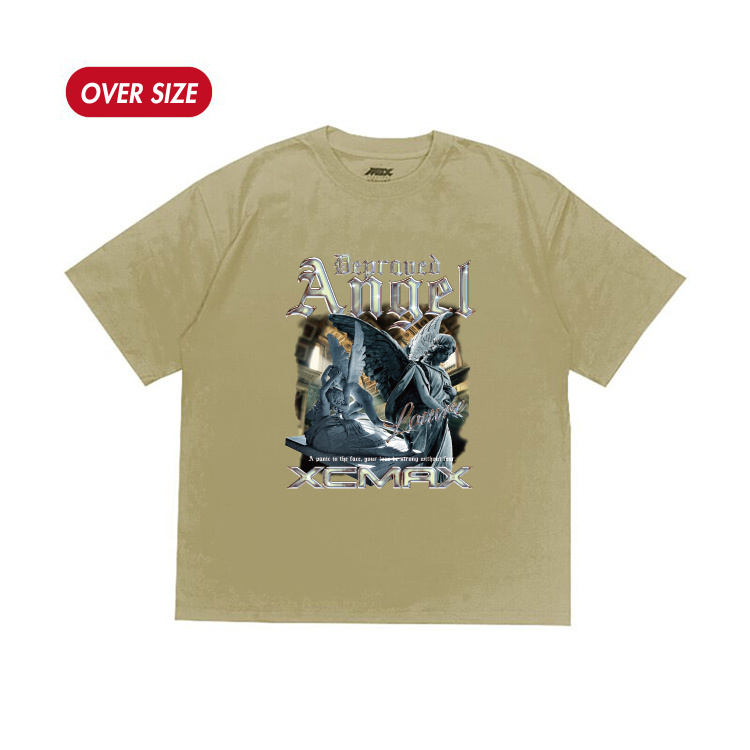 MAXXC 墮落天使短T-卡其