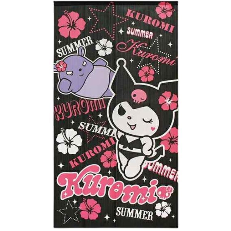 Sanrio Kuromi 門簾 85 x 150 cm 比堅尼 #CM21D-92206