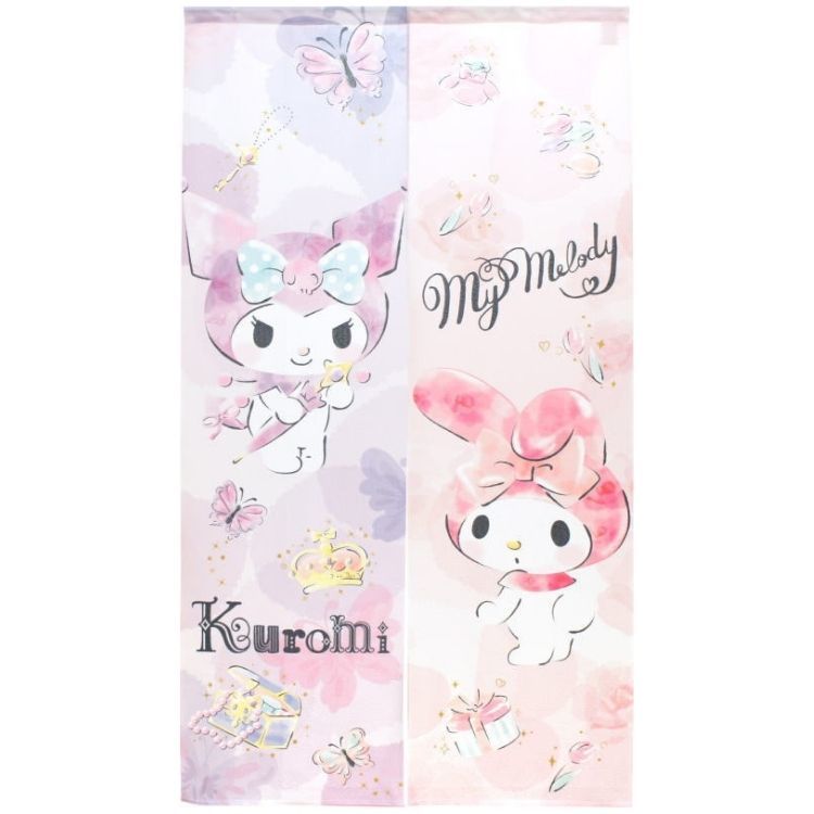 Sanrio My Melody 門簾 85 x 150 cm My Melody Kuromi #CM21D-ARPB-11884