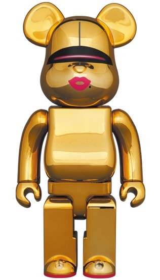 BE@RBRICK SORAYAMA × 2G GOLD Ver. 100％ & 400％