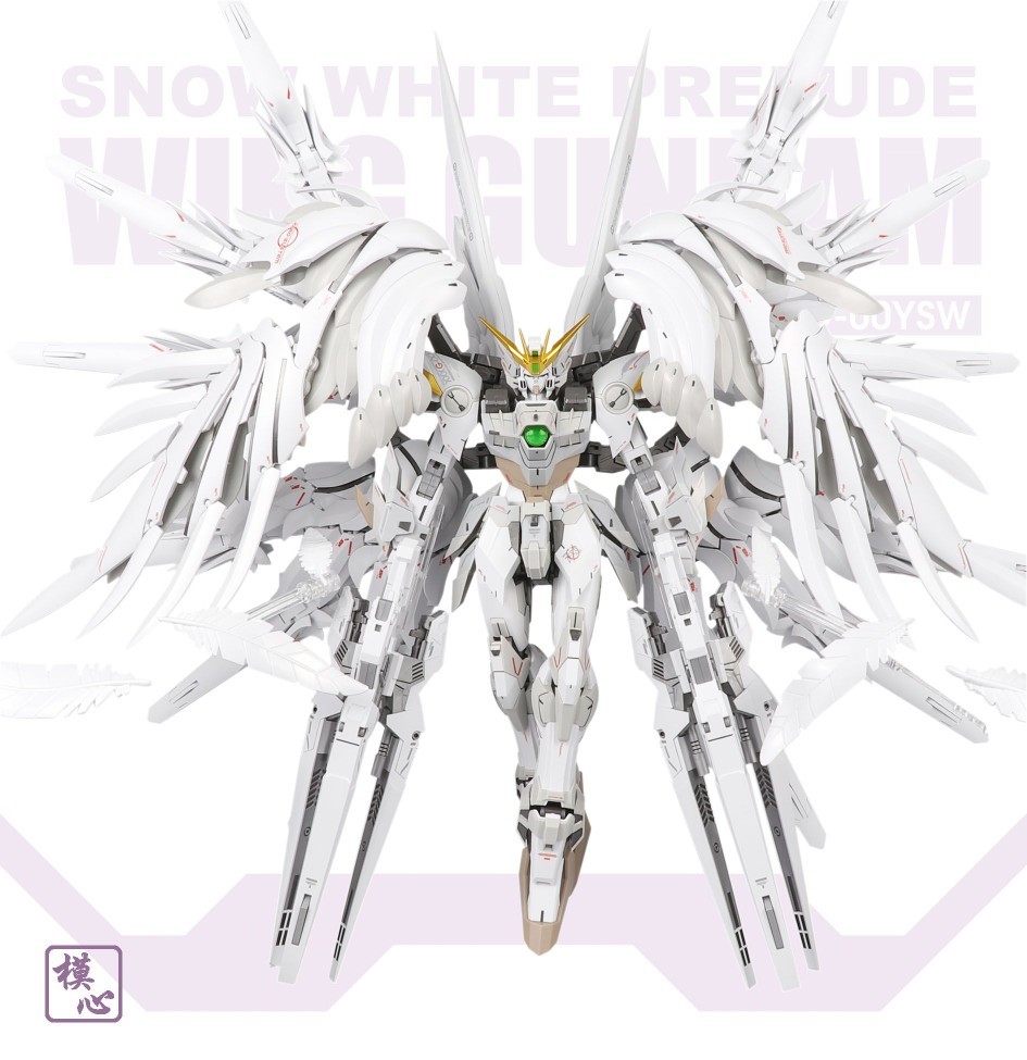 Unassembled 1/100 Wing Gundam Snow White Prelude(Supern