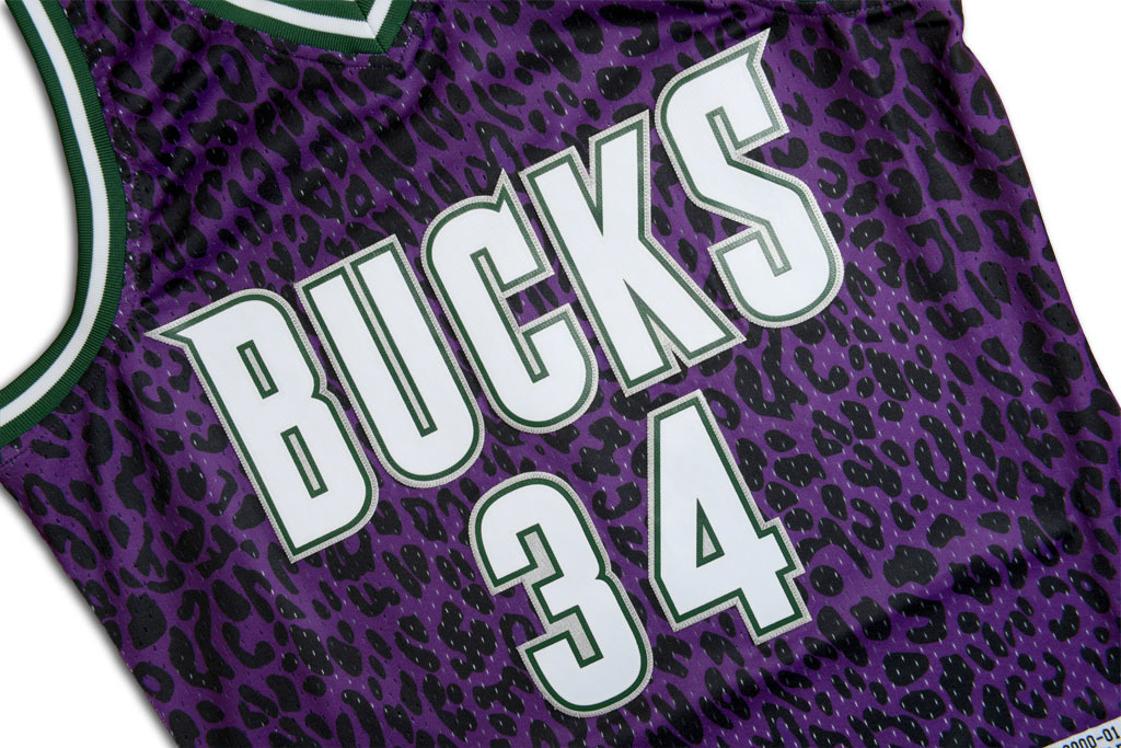 Mitchell & Ness 密爾瓦基公鹿隊 Ray Allen Wild Life Swingman 球衣