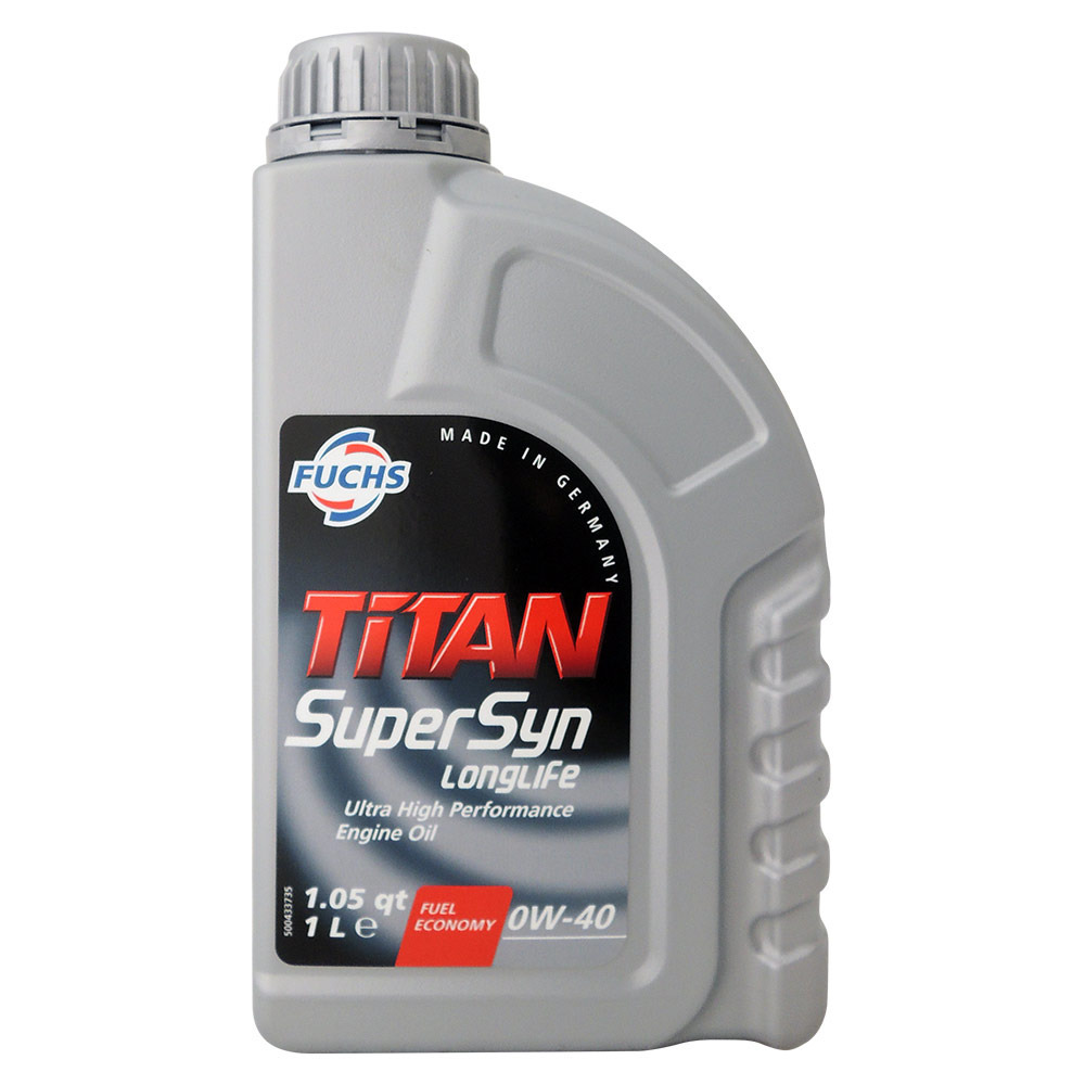 FUCHS TITAN SUPERSYN LongLife 0W40 高性能機油 1升裝