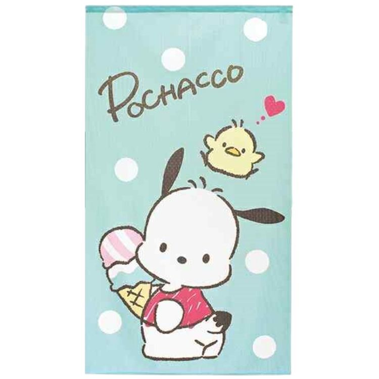 Sanrio PC狗 門簾 85 x 150 cm 波點 #CM21D-92176