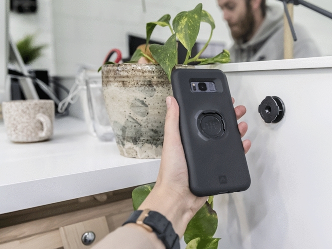 QuadLock 平面連結座 可安裝牆壁/浴室/辦公室