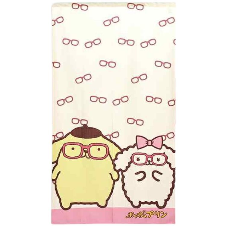 Sanrio 布甸狗 門簾 85 x 150 cm 眼鏡 #CM21D-91933