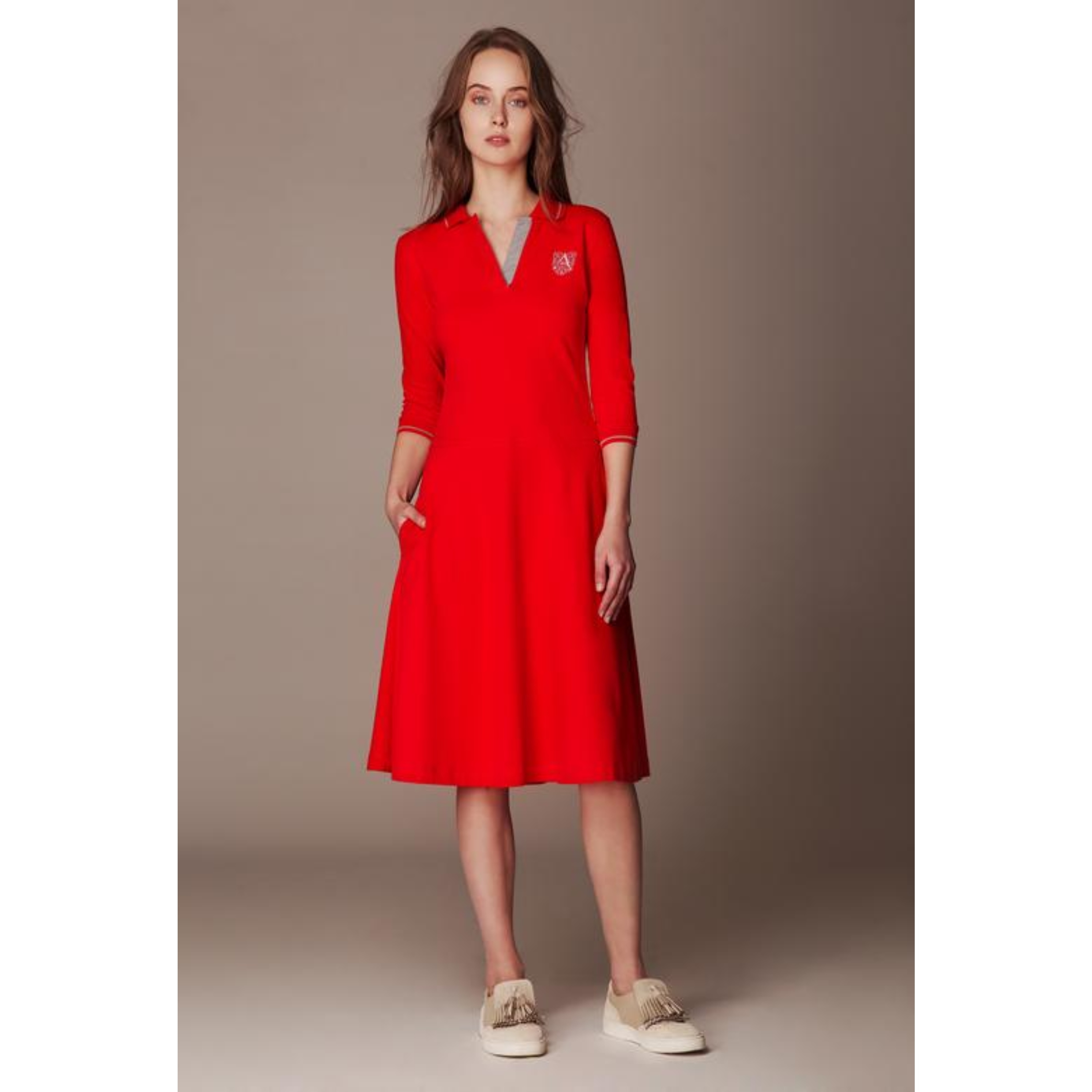 AMANJEDA Polodress "OLYMPIA NEW" / Supersoft Cotton