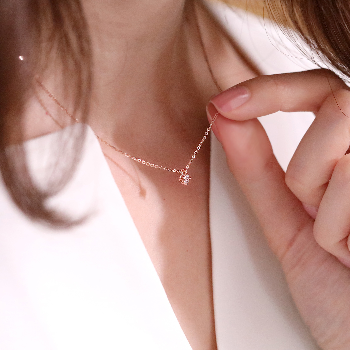 星夜 — 10分鑽石項鍊