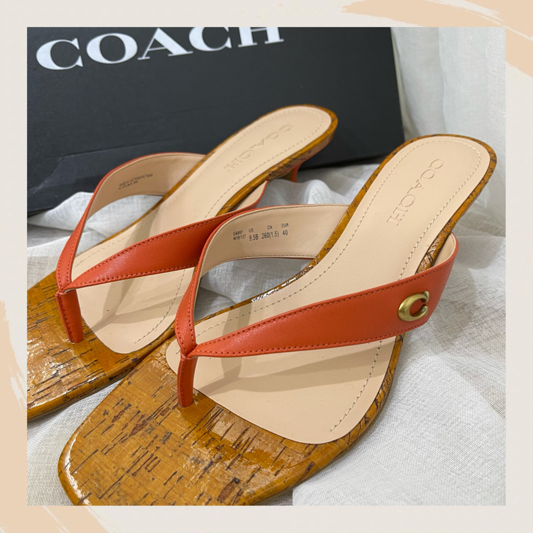 【名牌代購】COACH AUDREE SANDAL (US 9.5) #G4897/11000148