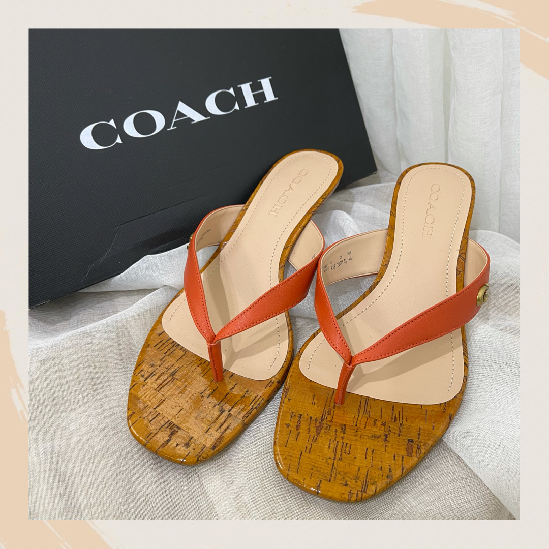 【名牌代購】COACH AUDREE SANDAL (US 9.5) #G4897/11000148