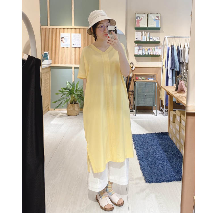 如光之曲洋裝罩衫-陽光