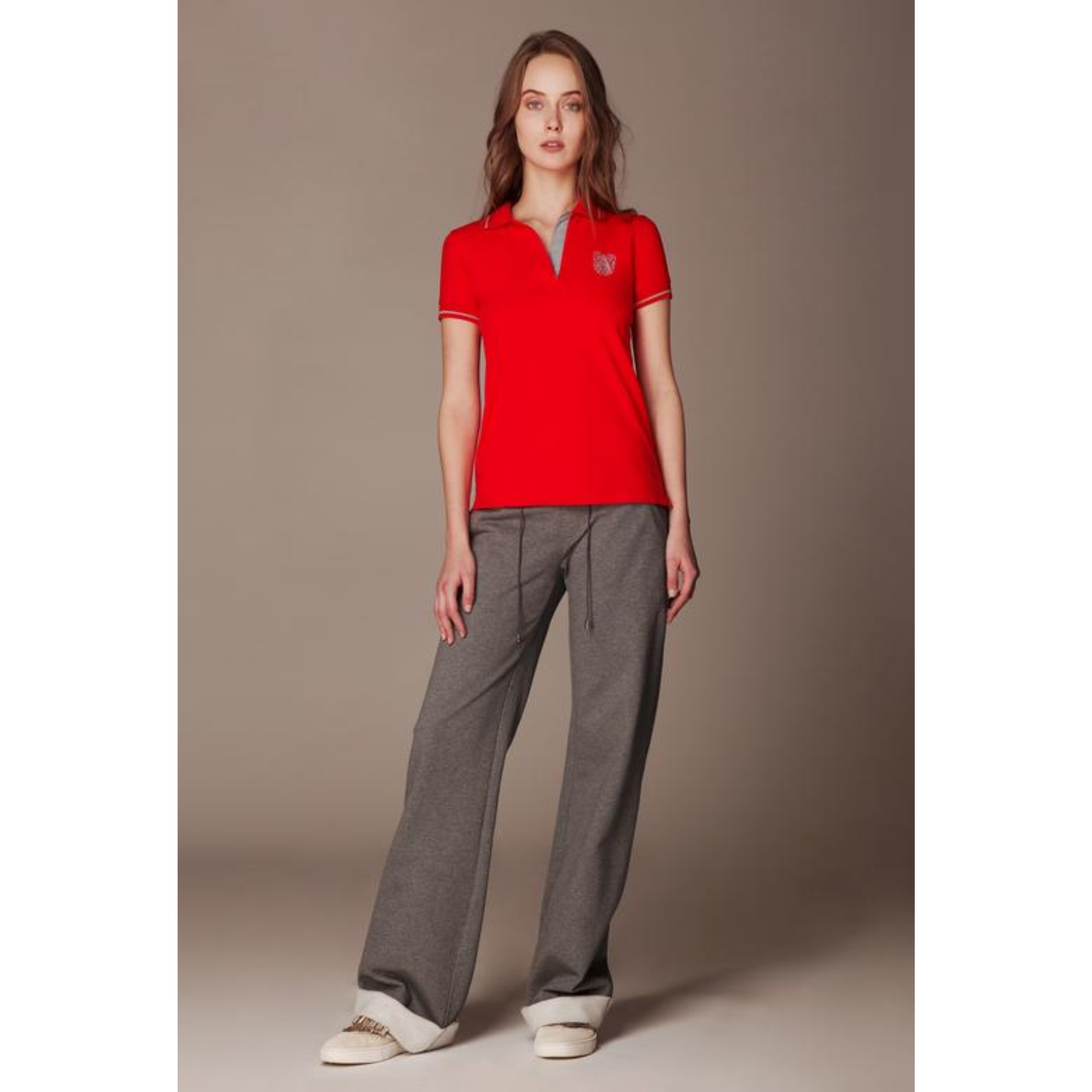 AMANJEDA T-Shirt "POLO" Women / Superfine Cotton