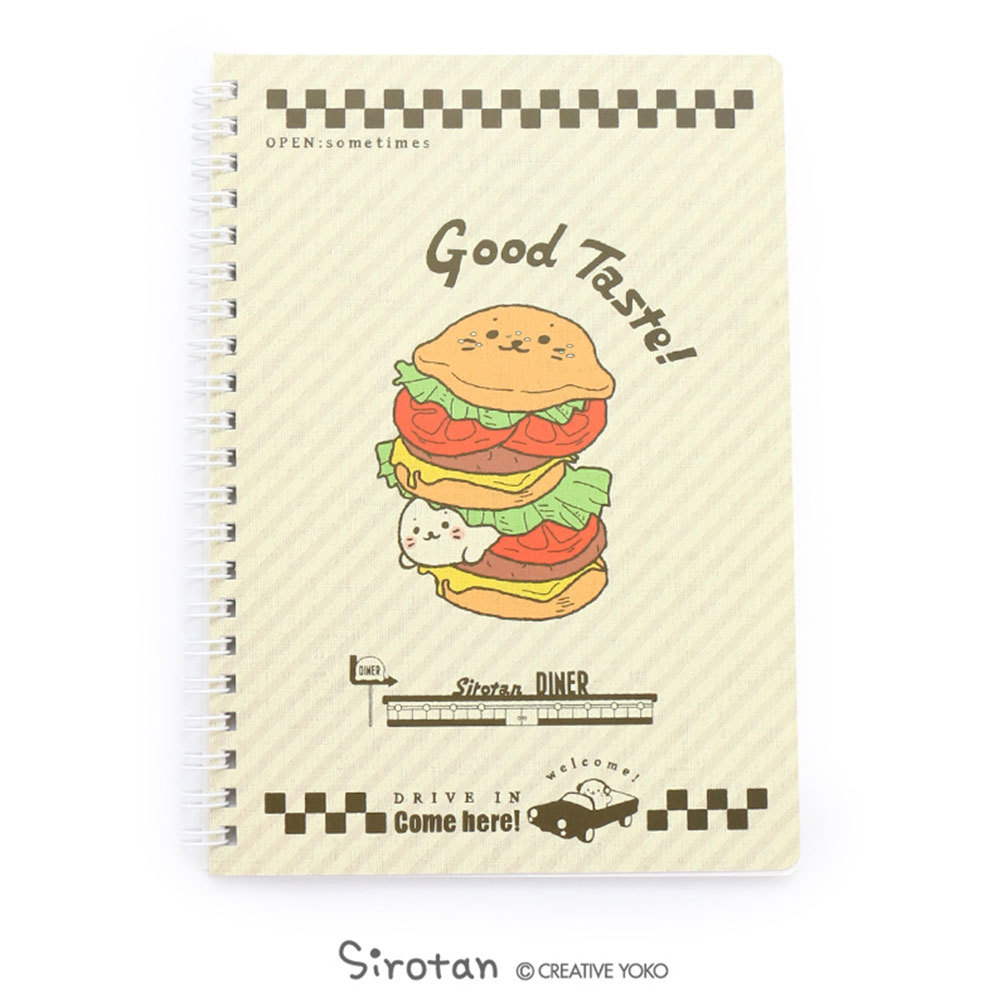 Sirotan 線圈筆記本-A5 美味晚餐