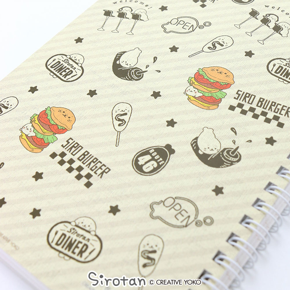 Sirotan 線圈筆記本-A5 美味晚餐