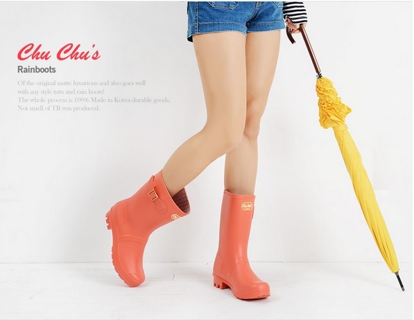 韓國Chu Chu’s Rainboots (短款) - 5色4碼 #SA409