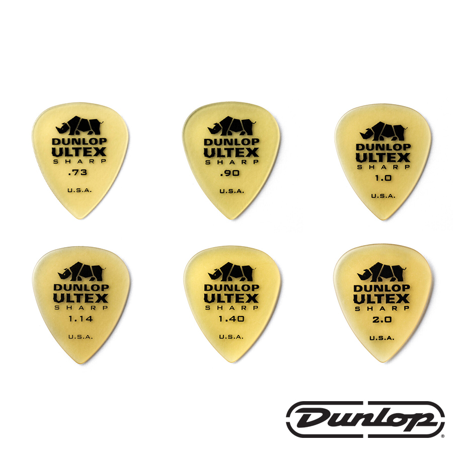 Dunlop ULTEX SHARP 433R Pick 8種尺寸 匹克 單片