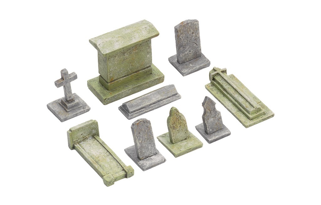Hornby N8064 N scale Gravestones