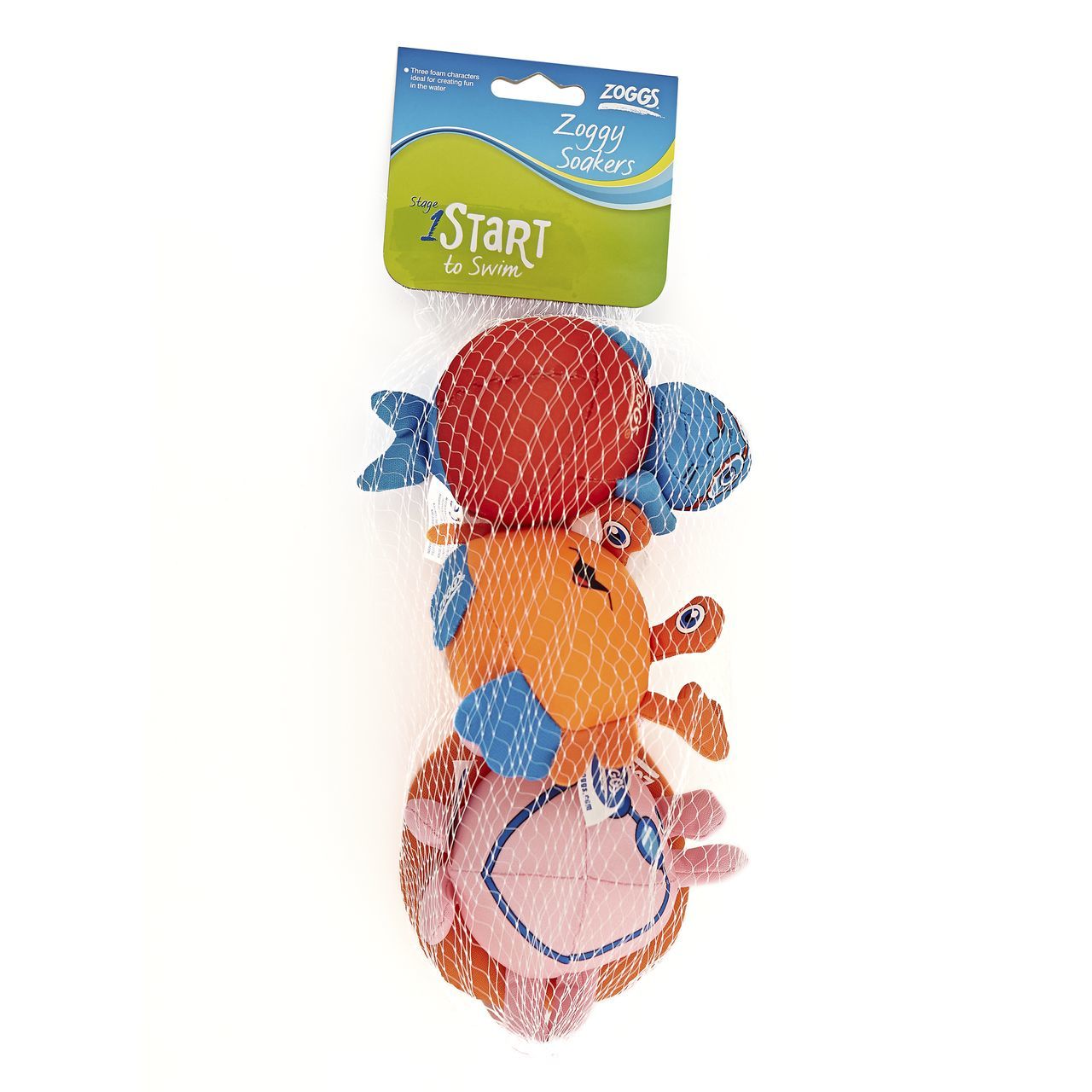 ZOGGS 嬰幼童 戲水遊戲布玩偶 (Zoggy Soakers)