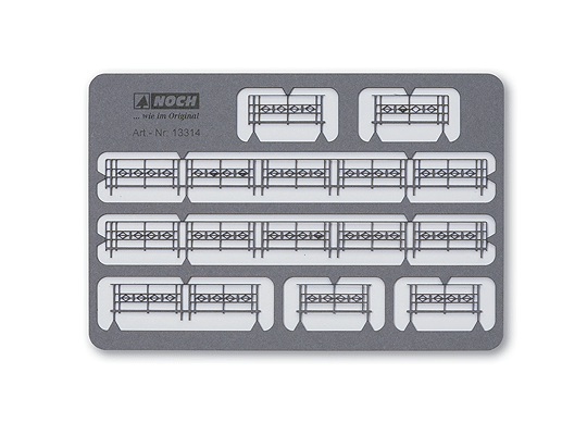 Noch 13314 HO規 Railings 欄杆
