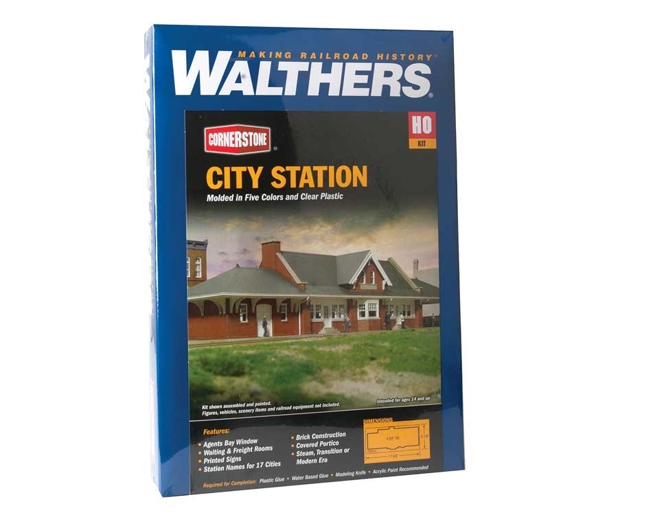Walthers 933-2904 HO scale, City Station