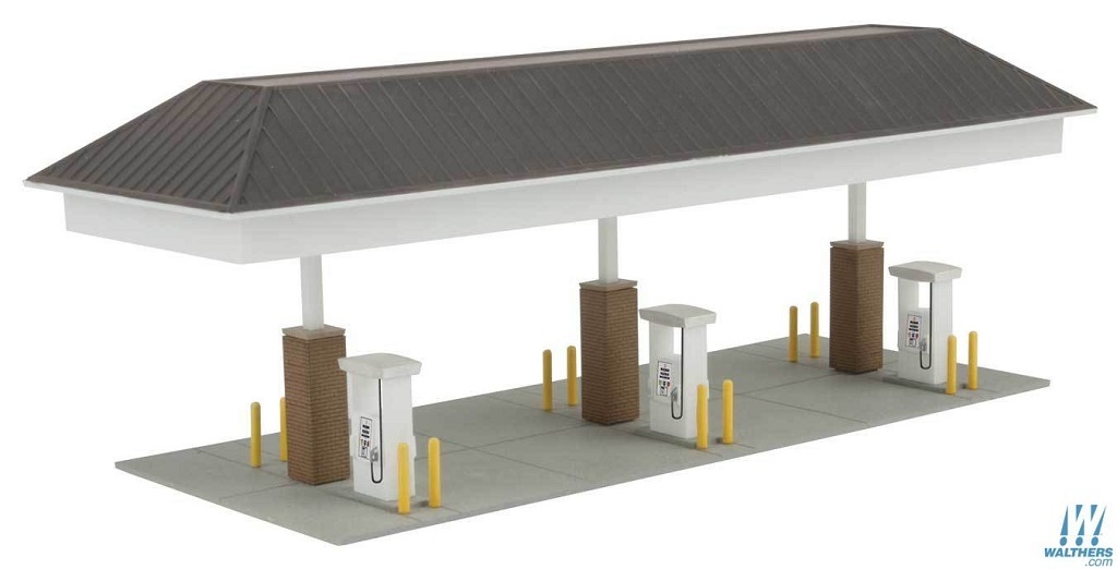 Walthers 933-3537 HO scale, Modern Gas Station