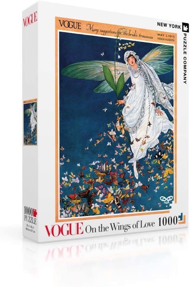 【NEW YORK PUZZLE COMPANY】愛的翅膀上的時尚1000片拼圖