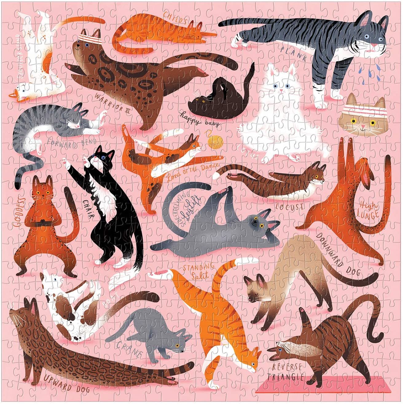 【GALISON】合十貓500片拼圖