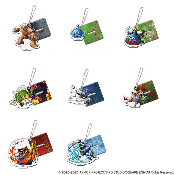 SQUARE ENIX 代理版 盒玩 勇者鬥惡龍 壓克力立牌珠鍊吊飾 全8種(隨機出貨)