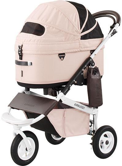 日本 AirBuggy Dome3 Large 高級寵物手推車  (載重20kg) - 粉紅色