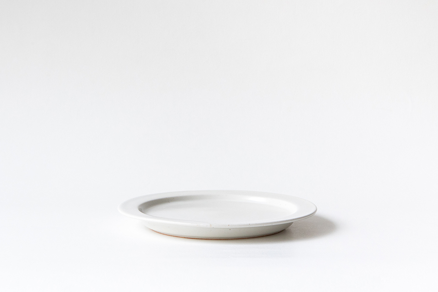 CHIPS-ANCIENT POTTERY 盤S 白