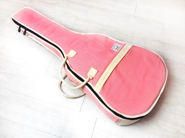 Veelah Veelah 原廠 木吉他 厚袋 木吉他 琴袋 粉紅色 — 三峽烏克麗麗｜YA! 玩音樂