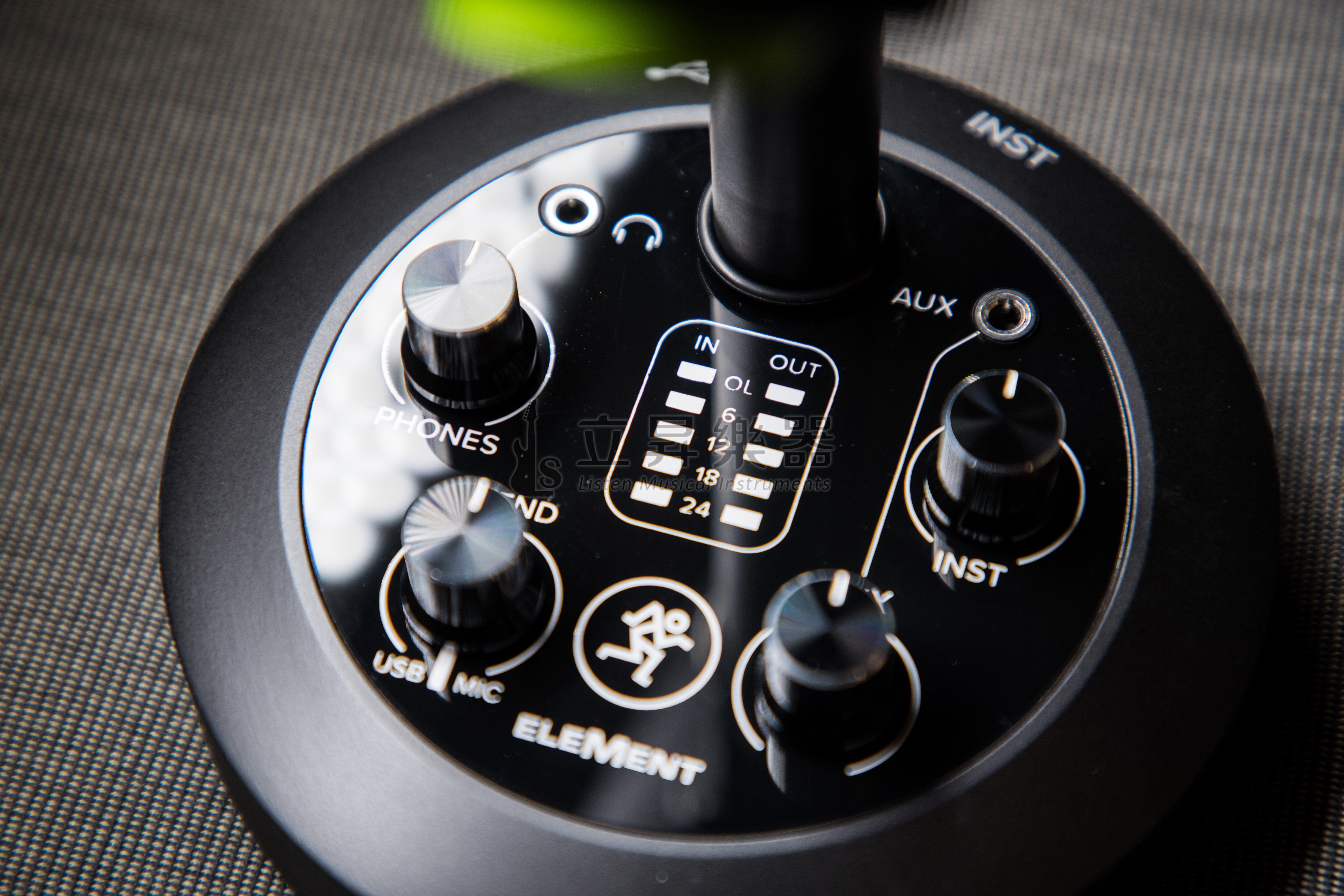 電容式麥克風 Mackie EM-CHROMIUM USB Type-C 2通道 USB麥克風 可調指向性 心型、8字型、全指向