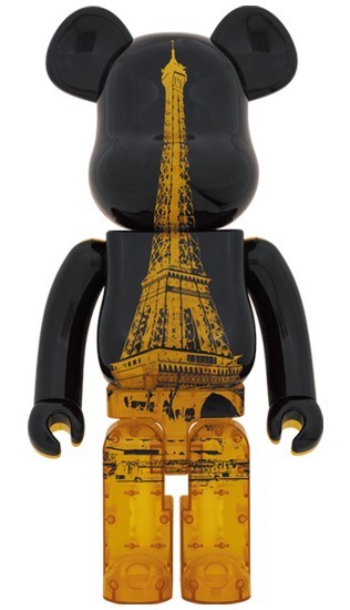 BE@RBRICK EIFFEL TOWER GOLDEN GOWN Ver. 1000％