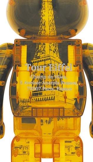 BE@RBRICK EIFFEL TOWER GOLDEN GOWN Ver. 1000％