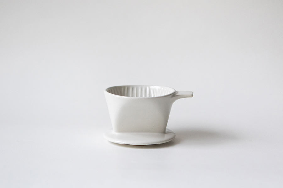 CHIPS-ANCIENT POTTERY 咖啡濾杯 白