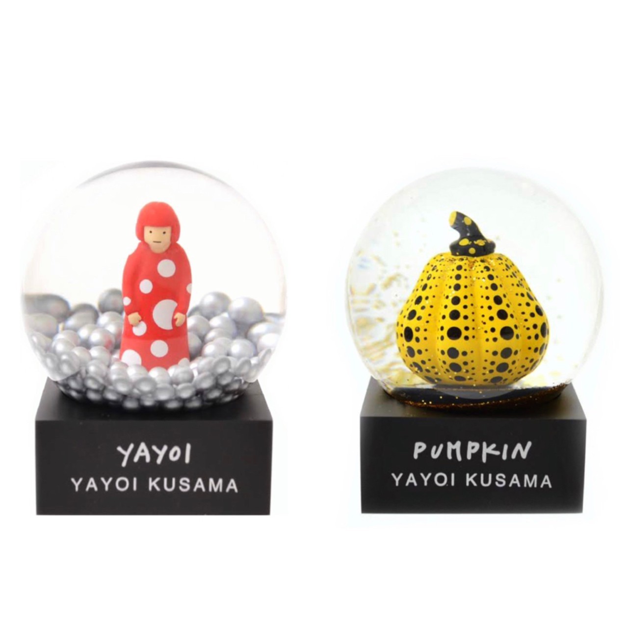 草間彌生 波點 南瓜 YAYOI 雪花球 擺飾