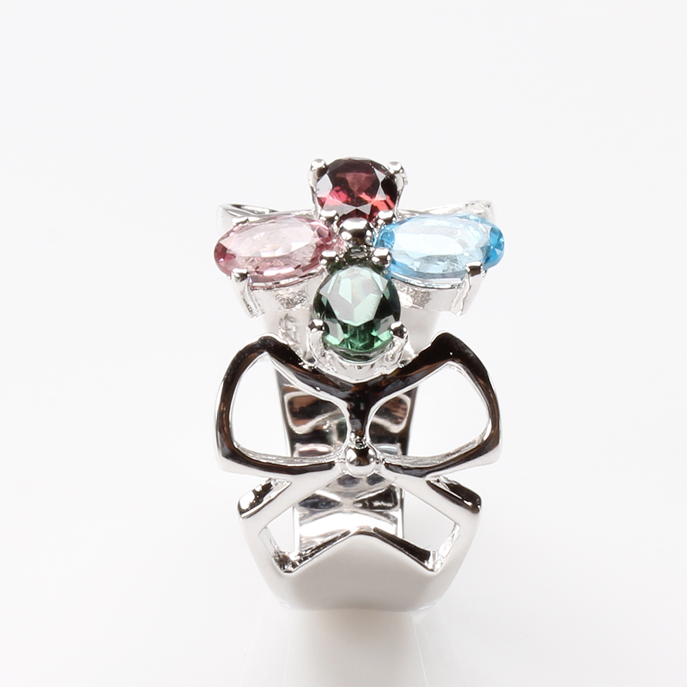 【雅紅珠寶】天然水晶戒指-925銀飾-R0263