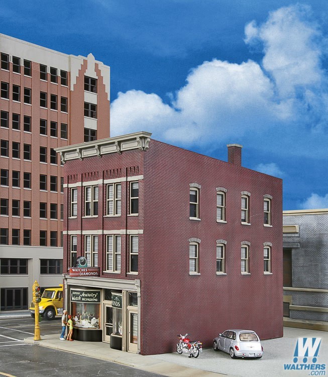 Walthers 933-3476 HO scale, Jewelry Store