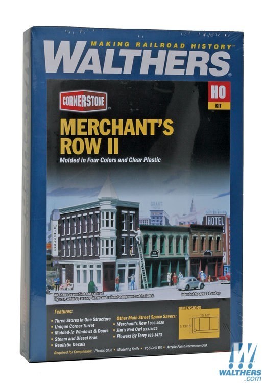 Walthers 933-3029 HO scale, Merchants Row II