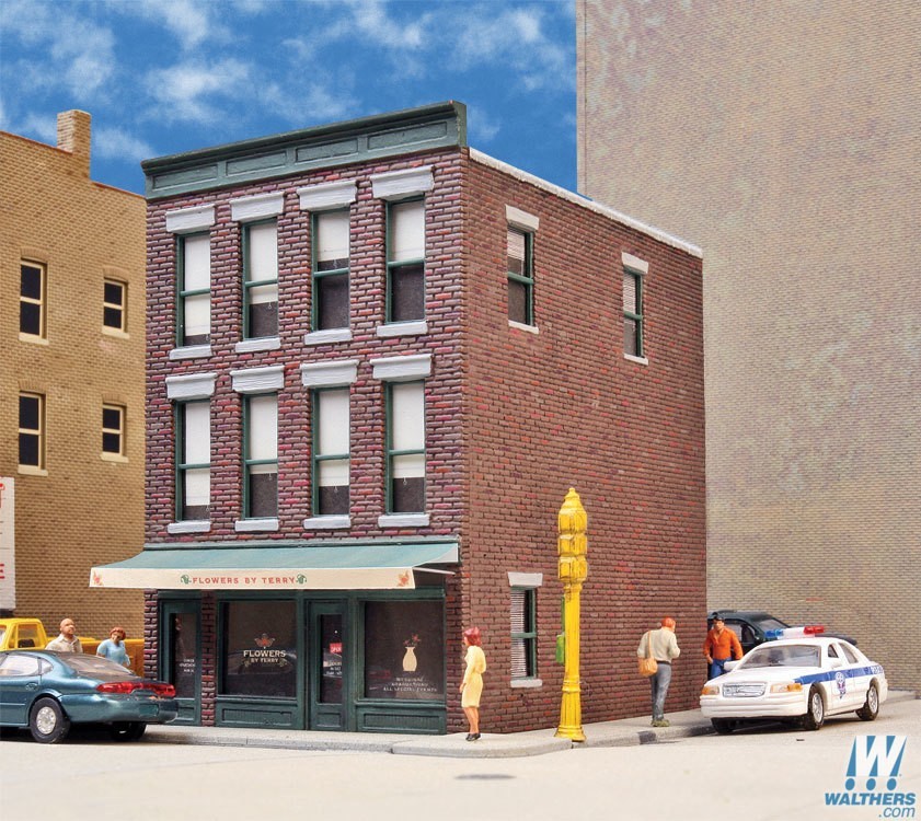 Walthers 933-3473 HO scale, Flowers by Terry