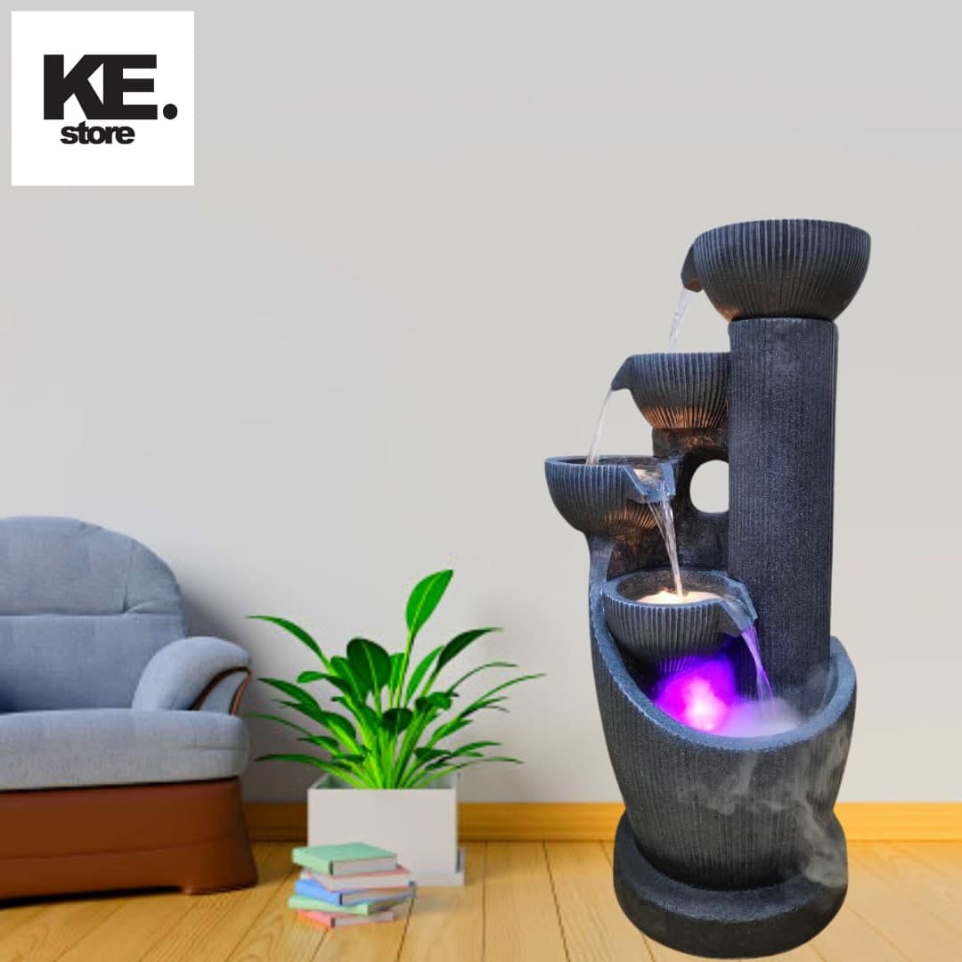 Indoor Water Fountain With Light Code 2039