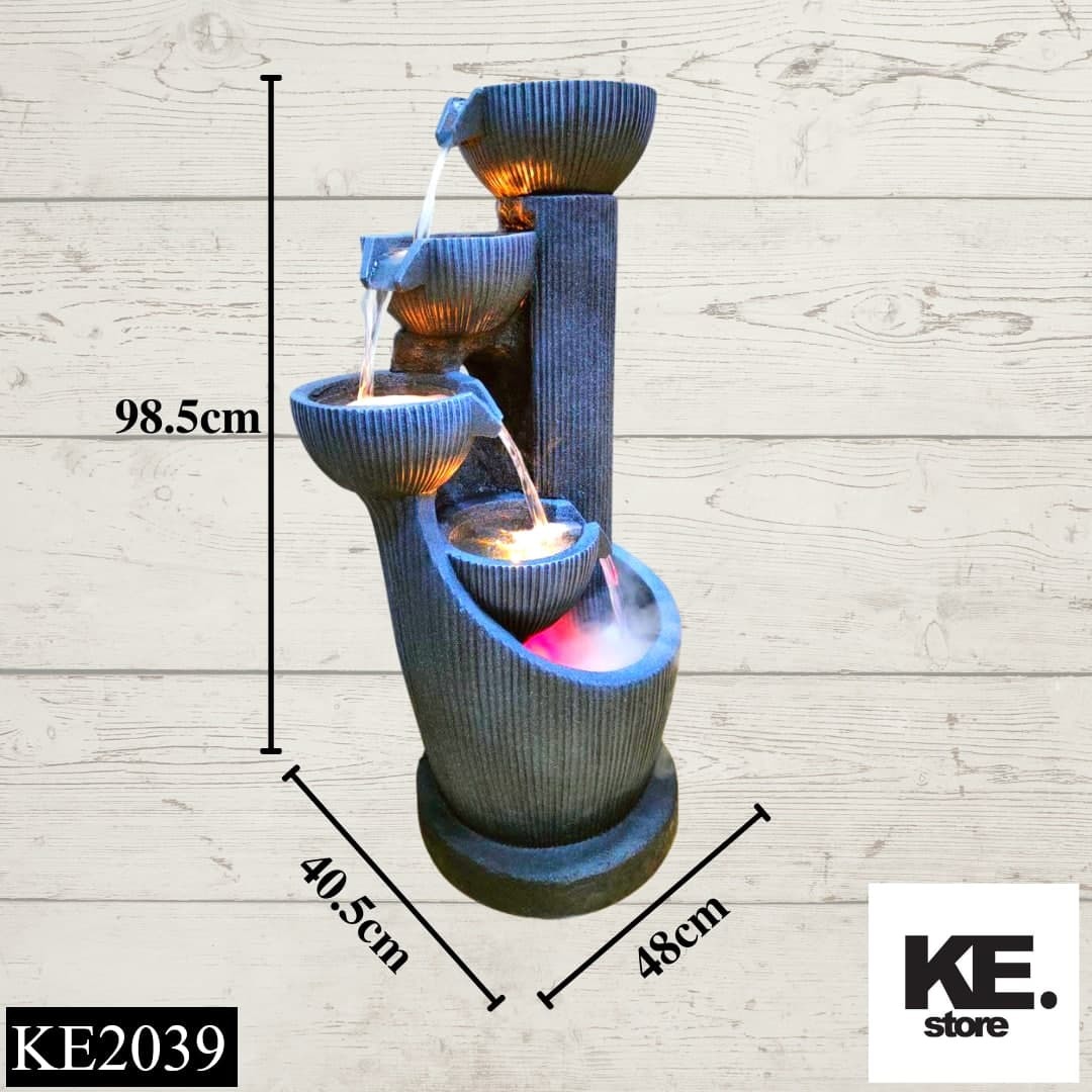 Indoor Water Fountain With Light Code 2039