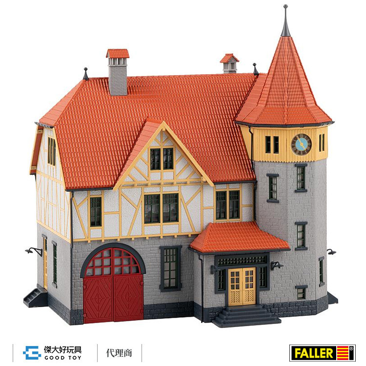 Faller 130649 (HO) 市政廳(附消防車庫)