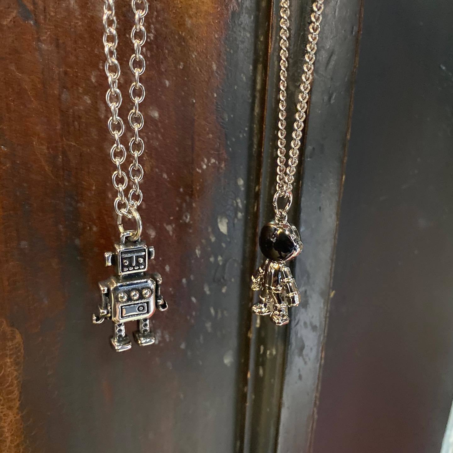 自訂款 /可愛 / 太空人 /機器人 / 鈦鋼 / 飾品 / 項鍊 / 單一尺寸 /現貨