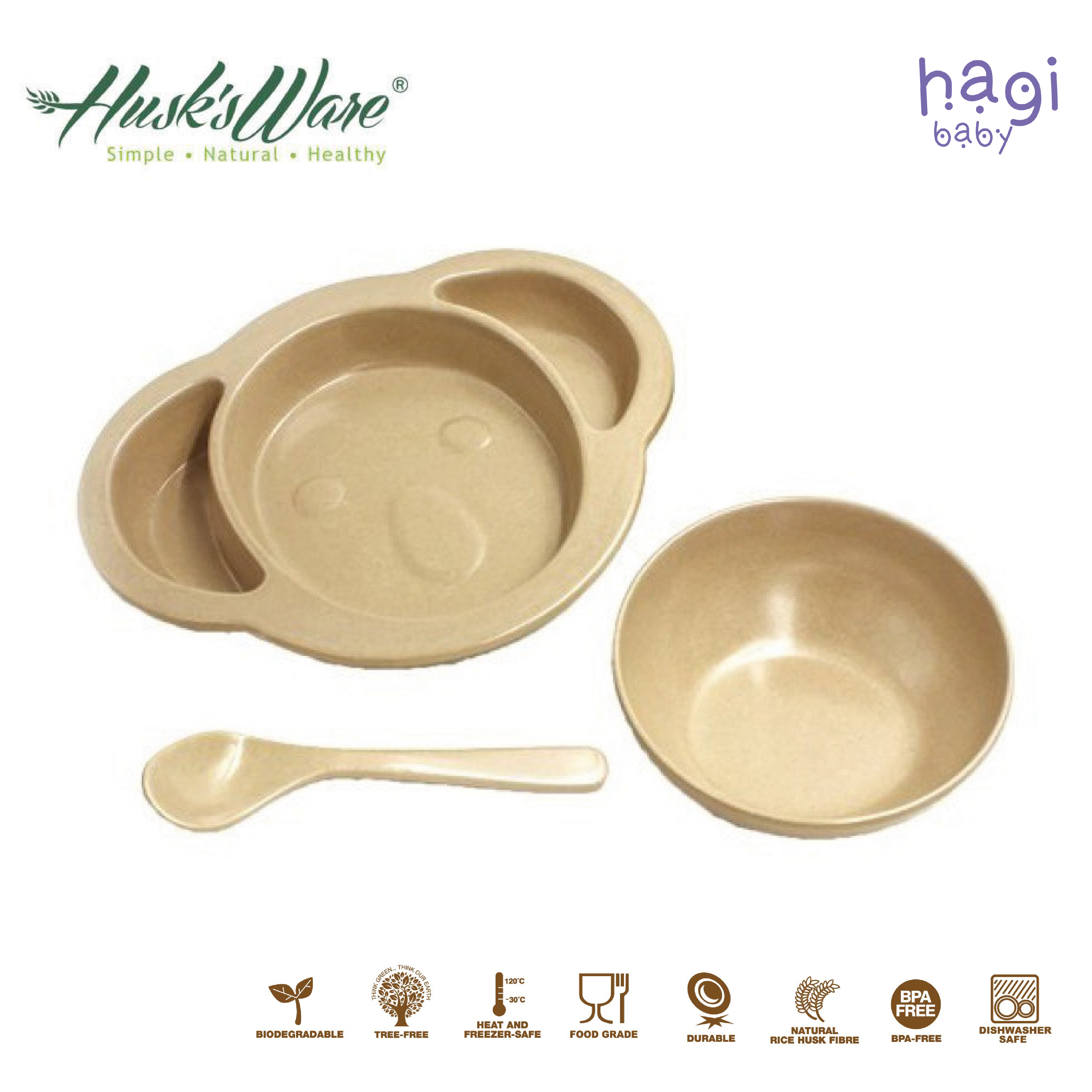 Rice Husk Koala Set (Husk's Junior)