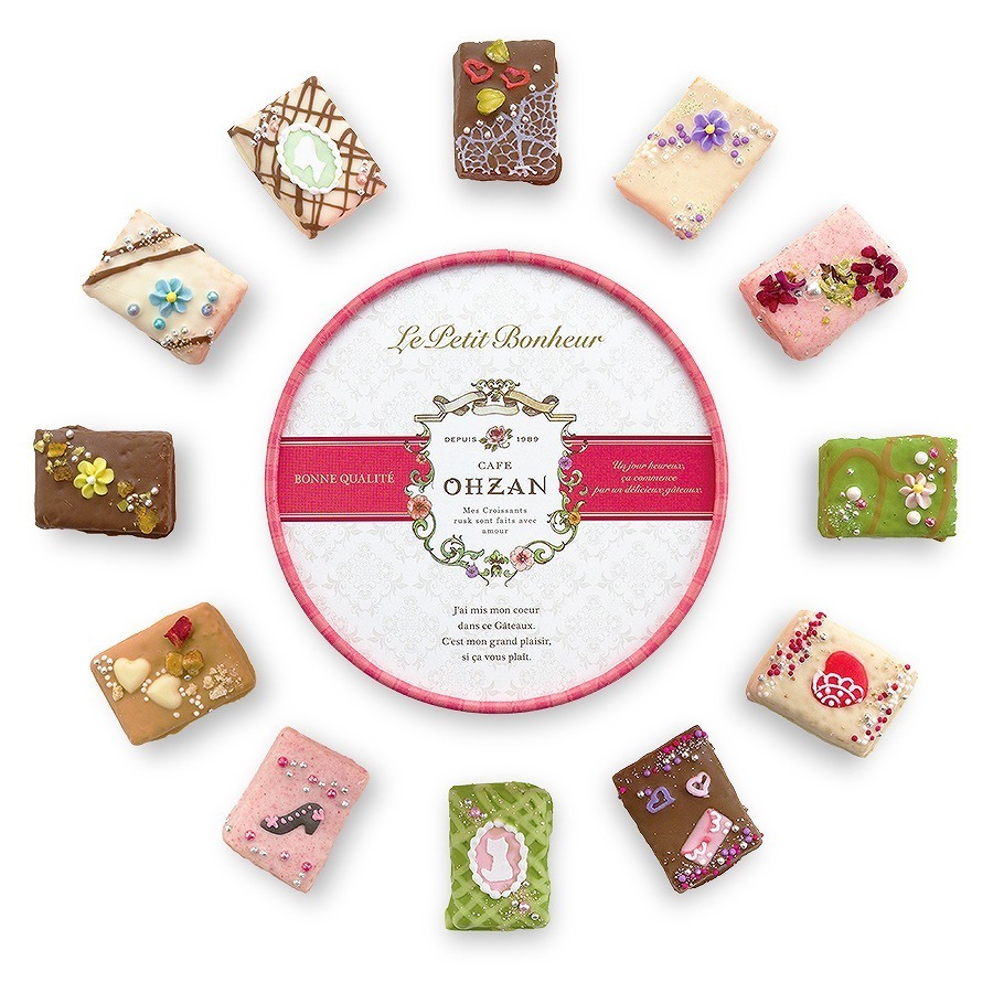 Café OHZAN｜Cube Rusk（12入）