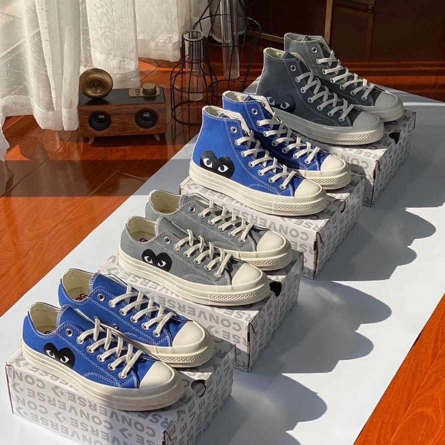 COMME Des GARÇONS PLAY x Converse Chuck 1970s