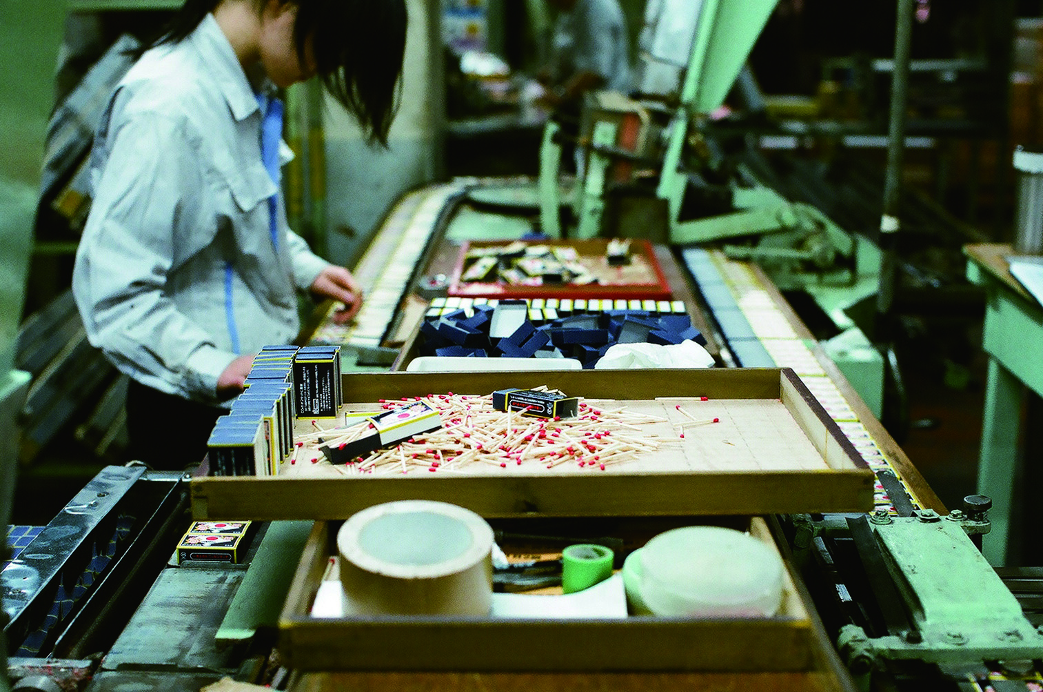 HIBI香氛火柴製作過程