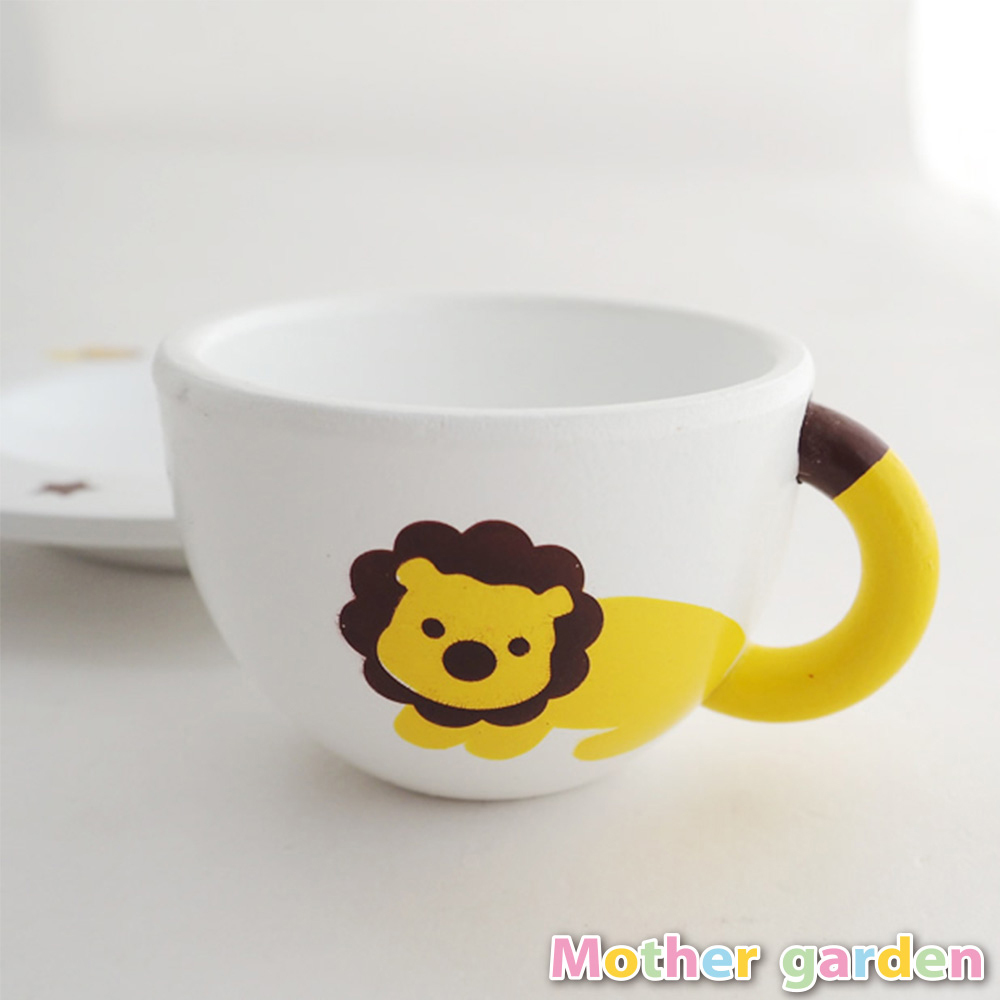【日本Mother Garden】杯盤組-小獅子