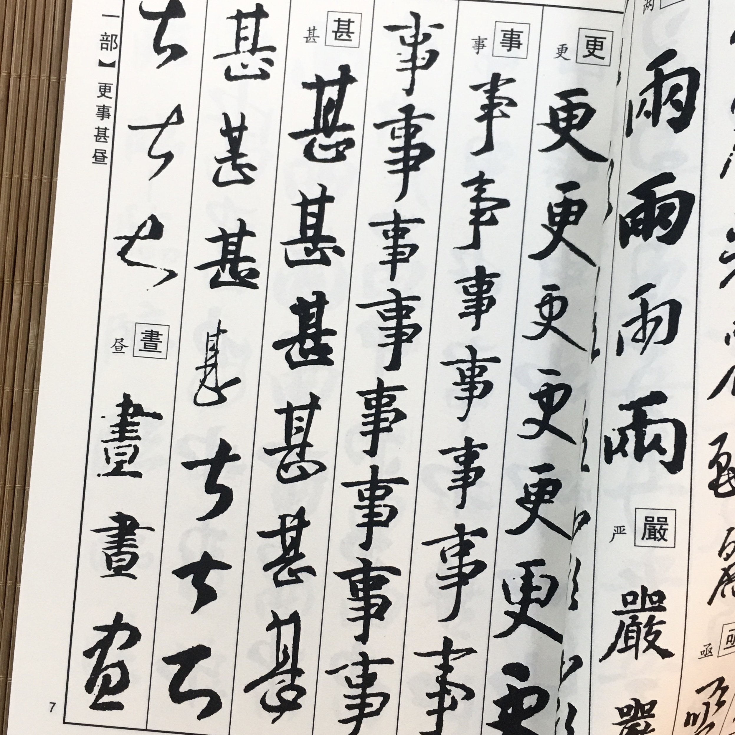 精編王羲之書法字典